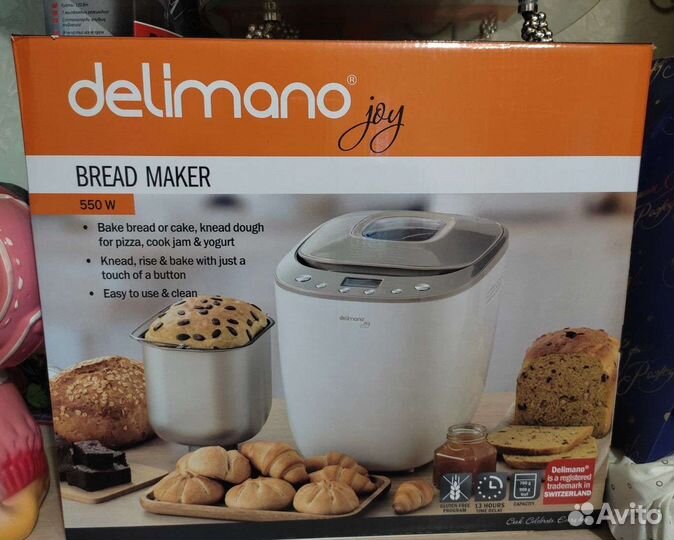 Хлебопечка delimano