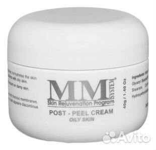 Post peel cream for oily skin Mene moy system