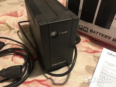 Ибп CyberPower UTC650EI, черный