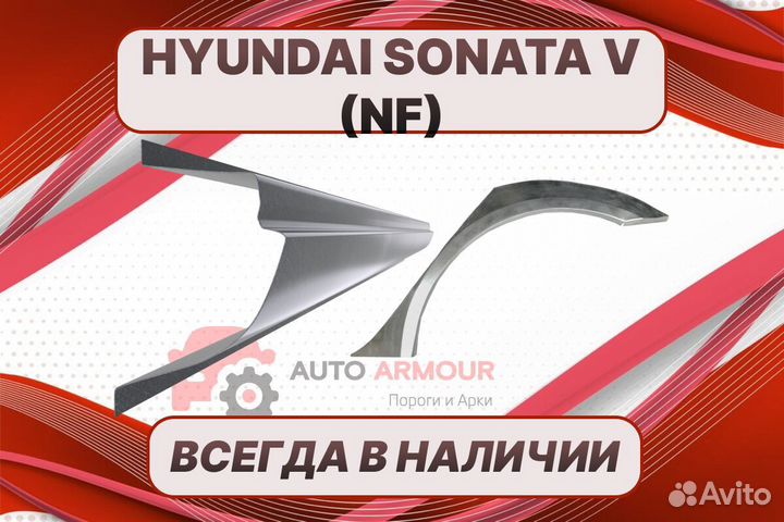 Арки и пороги Hyundai Sonata на все авто