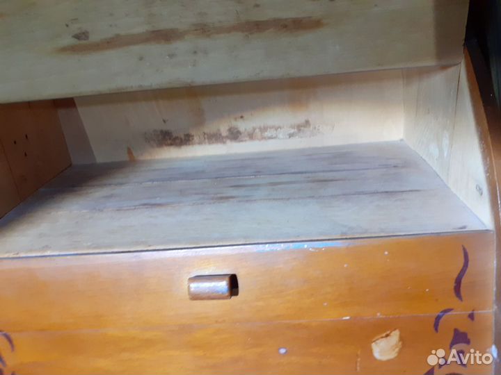 Хлебница деревянная СССР