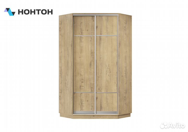 Шкаф-купе угловой двухдверный Сарин бунратти