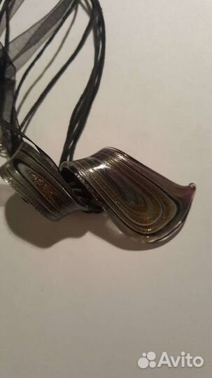 Подвеска кулон муранское стекло