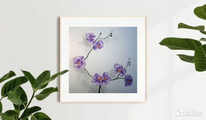 Картина орхидеи