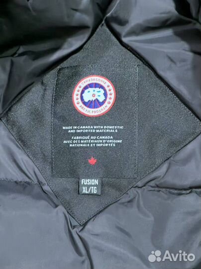 Пуховик canada goose мужской