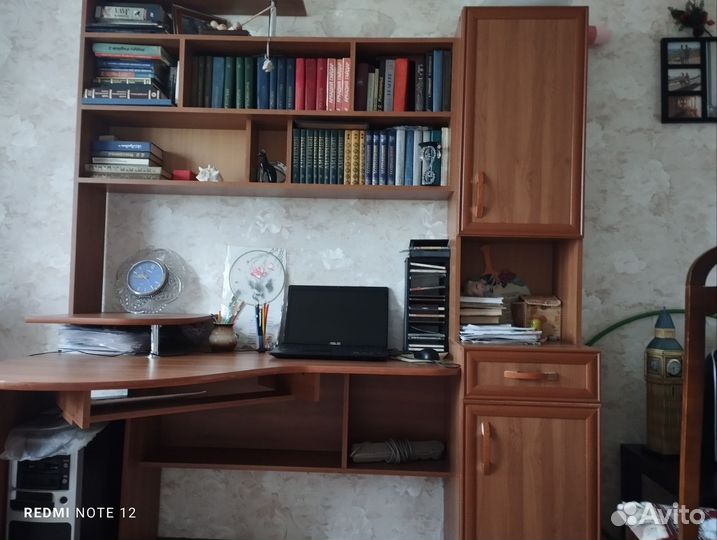 Компьютерный стол со шкафом бу