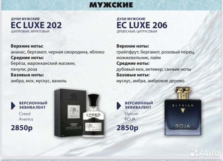 Духи мужские