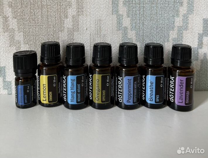 Масла дотерра новые