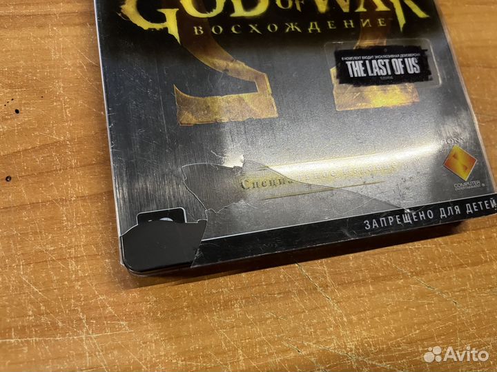 PS3 God of War Ascension / Восхождение (steelbook)