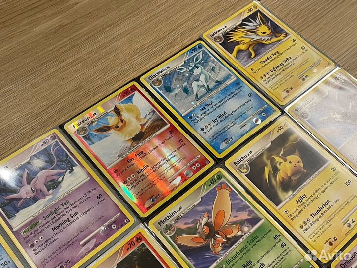 Карточки Покемон Majestic Dawn и Secret Wonders