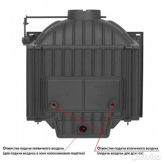 Каминная топка everest D10