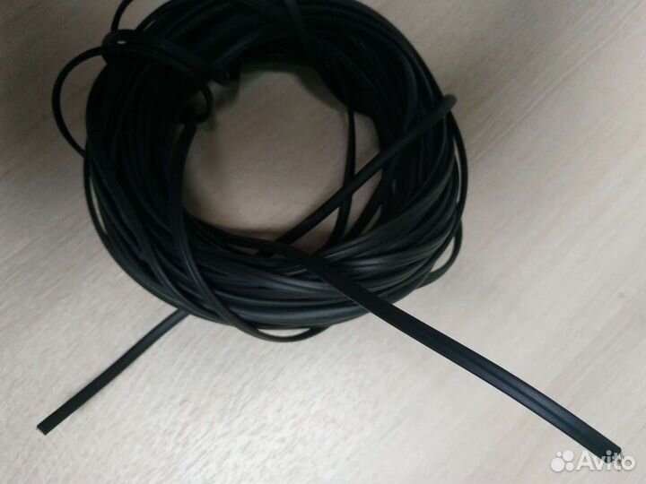 Кабель телефонный 6p4c, 4-жильный медный