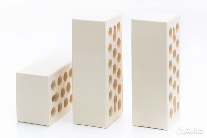 Облицовочный кирпич белый