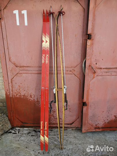 Беговые лыжи Таллин Карелия СССР