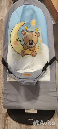 Шезлонг для новорожденных новый/кресло качалка