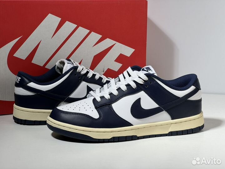 Кроссовки Nike Dunk Low Vintage Navy