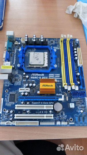 Материнская плата Б/У ASRock n68c-s ucc