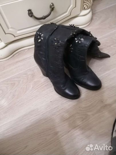 Сапоги осень весна женские 36 37