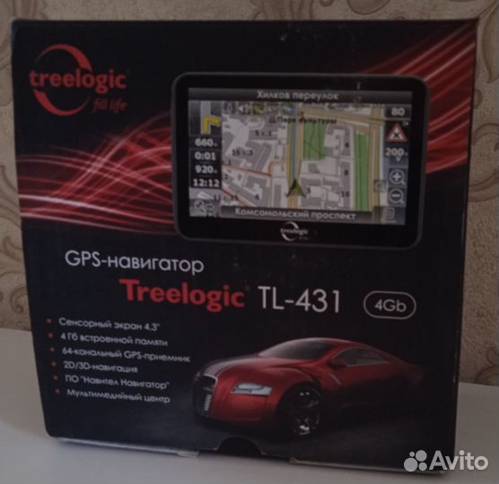 GPS - навигатор Treelogic TL-431