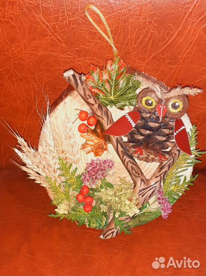 Осенняя поделка. Панно в садик или в школу