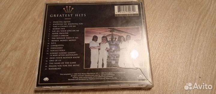 Abba Gold Greatest Hits компакт диск