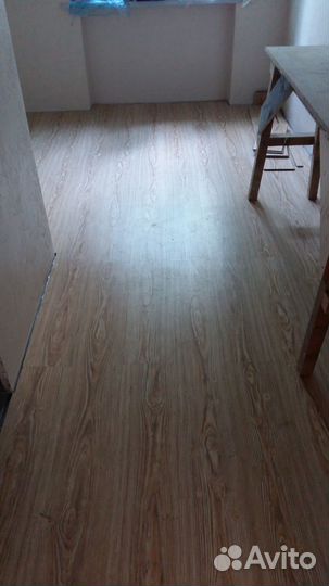 Укладка ламината, кварцвинила, линолеума