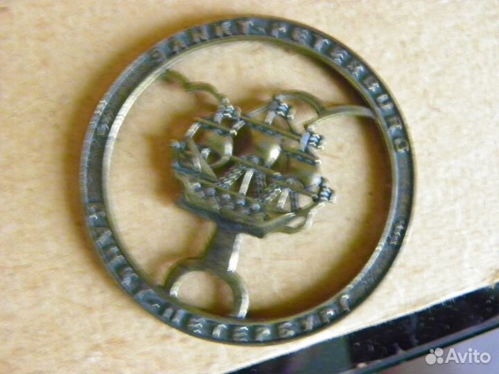 Жетон подвеска Санкт Петербург