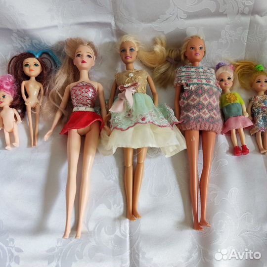 Куклы типа Barbie Барби 9 штук, цена за все