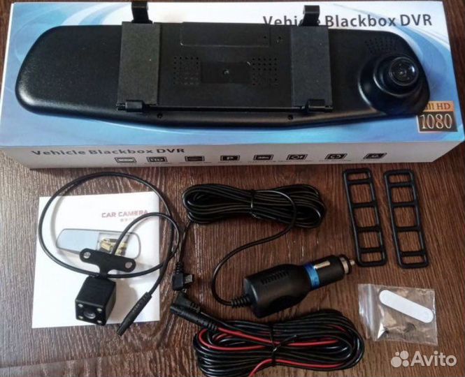 Зеркало с видеорегистратором и камерой PLX