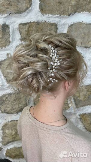 Свадебные прически и макияж