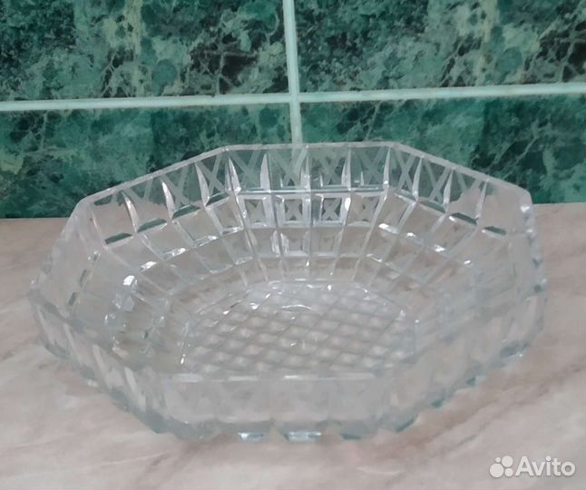 Ваза хрустальная большая СССР