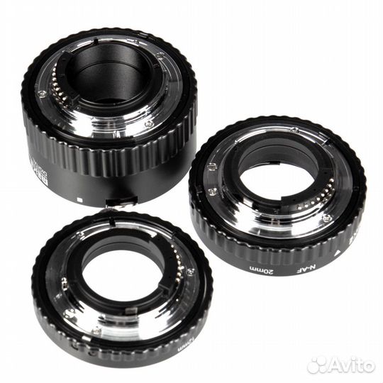 Набор макроколец Meike для Nikon, чип