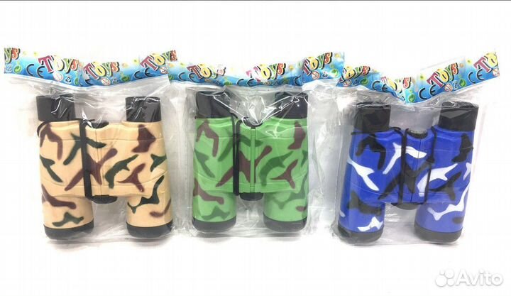 Детский бинокль с компасом