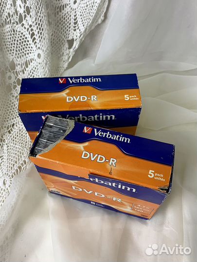 Чистые диски Verbatim DVD-R Matt Silver 4,7 GB 5шь