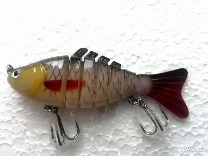Рыболовная приманка Swimbait (7 секций)