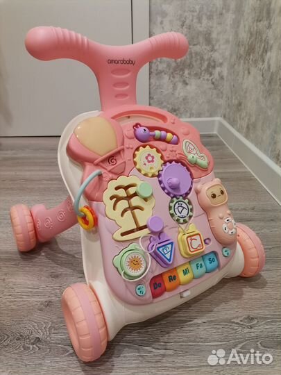 Каталка ходунки детские, толокар, Бизиборд