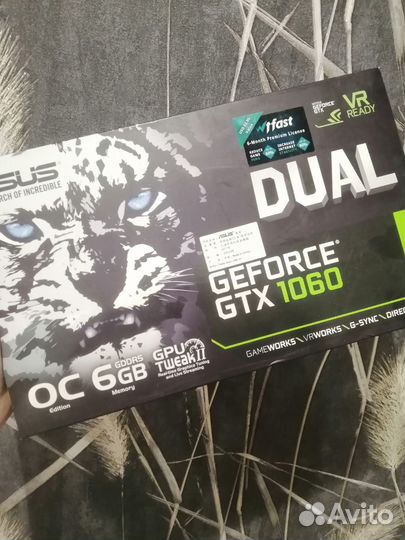 Видеокарта gtx 1060 6gb
