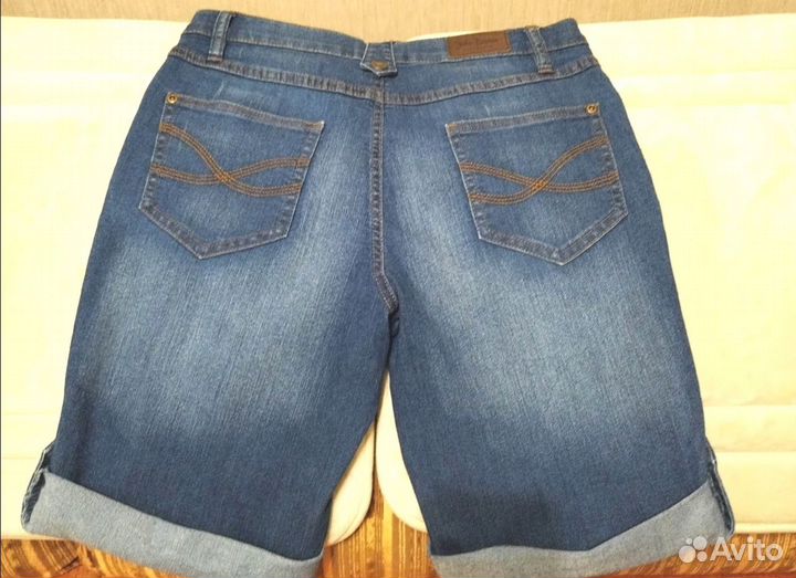 Женские джинсовые шорты размер 48-50