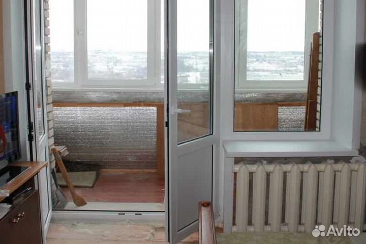 Пластиковая штульповая дверь 1420*2390. Доставка