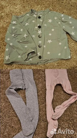 2 пакета вещей для девочки 3-4 года