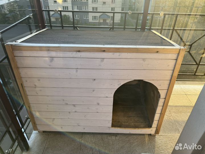 Будка для собаки утепленная