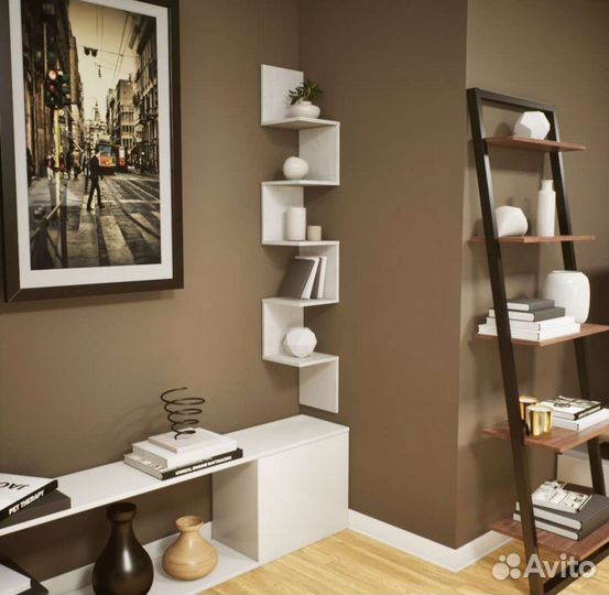 Полка навесная, полка настенная, полка для декора