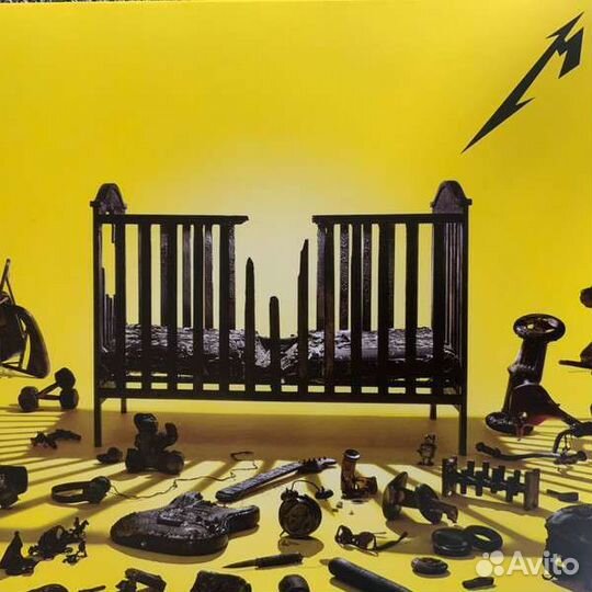 Metallica-72 Seasons Yellow&Black Swirl LP 2023