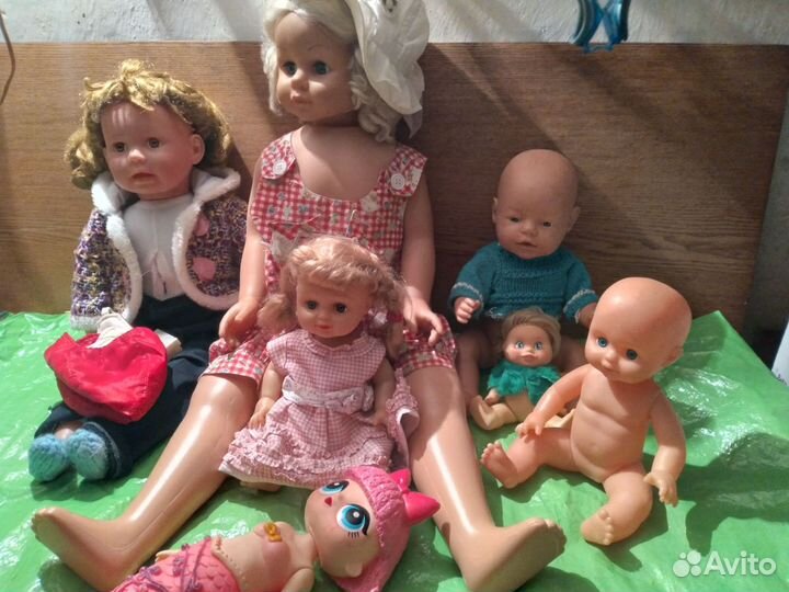 Куклы времён СССР пакетом