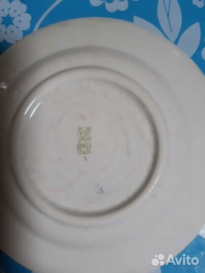 Тарелки пирожковые,4шт разных заводов