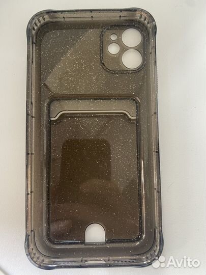 Чехол на iPhone 11 с отсеком для карты