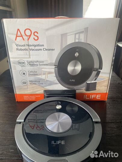 Робот пылесос ilife а9s