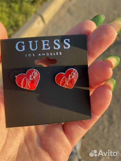 Серьги guess