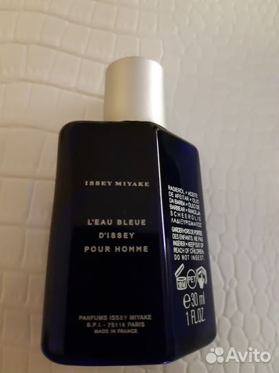 Парфюм Issey Miyake L'Eau Bleue30ml Мужской France