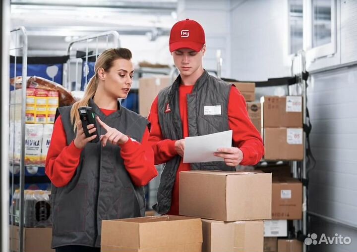 Сотрудник на склад. Жилье+Обед вахта